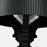 KARTELL ΦΩΤΙΣΤΙΚΟ ΕΠΙΤΡΑΠΕΖΙΟ BOURGIE ΜΑΥΡΟ ΜΑΤΤΕ 37*37*68/78